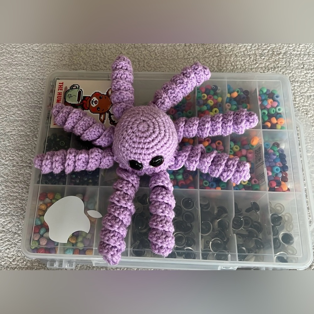Crocheted Octopus 🐙 - Picture 5 of 6